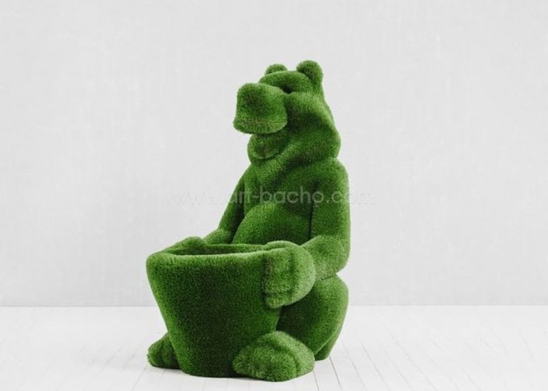 Bear with basket